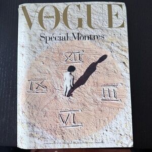 VOGUE Paris Supplement 725 April 1992 Spécial Watches Montres